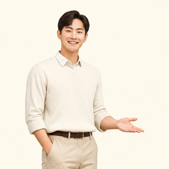 신용불량자 QM6 장기렌트카 상담 신청을 안내하는 담당자